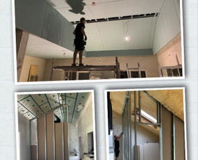 Gipso kartono montavimas - Vidaus apdaila su Mb Gipsas ir Kartonas - 2