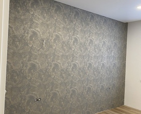 Vidaus darbai, vidaus apdaila - Tapetų klijavimas - 1 Tapetų klijavimas - Vidaus darbai, vidaus apdaila - 1