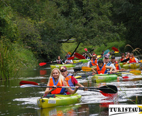 Baidarių nuoma kolektyvams, organizacijoms, draugų kolektyvams, baidarių maršrutai jūros upe, Turistauk.lt