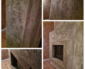 Mikrocementas, dekoratyvinis tinkas, glaistymas dažymas / Vau Sienos / Darbų pavyzdys ID 3141359