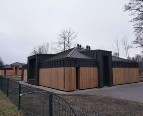 Ventiliuojami fasadai, šiltinimas, medinis karkasas / MB Statymo sprendimai / Darbų pavyzdys ID 3141407