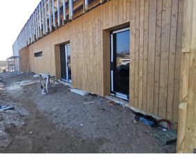 Ventiliuojami fasadai, šiltinimas, medinis karkasas / MB Statymo sprendimai / Darbų pavyzdys ID 3141435
