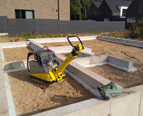 Pamatų įrengimas - Pamatų šiltinimas - 1 Pamatų šiltinimas - Pamatų įrengimas - 1