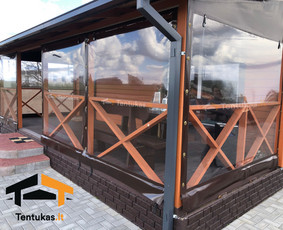 Skaidrūs - permatomi tentai terasoms ir pavėsinėms! Tentukas - Tentai, tentų gamyba - 2 Tentai, tentų gamyba - Skaidrūs - permatomi tentai terasoms ir pavėsinėms! Tentukas - 2
