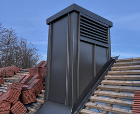 Skardinimo darbai,stogai,fasadai. - Kamino apskardinimas - 2 Kamino apskardinimas - Skardinimo darbai,stogai,fasadai. - 2