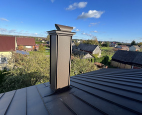 Skardinimo darbai,stogai,fasadai. - Kamino apskardinimas - 1 Kamino apskardinimas - Skardinimo darbai,stogai,fasadai. - 1