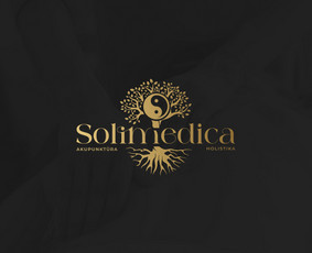 Solimedica logotipas, akupunktūra, kinų medicina, reabilitacija, masažai, konsultacijos sveikatinimo klausimais, diagnostika.