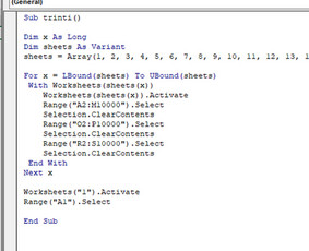 Ms Excel & Google sheets specialistai - MS Excel VBA programavimas - 3 MS Excel VBA programavimas - Ms Excel & Google sheets specialistai - 3