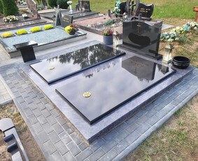 Kapavieciu dengimas granito plokstemis - Paminklų, antkapių montavimas - 1 Paminklų, antkapių montavimas - Kapavieciu dengimas granito plokstemis - 1