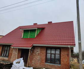 Stogų dengimas, šiltinimas pučiama vata ,stogo renovacija, / MB "Spalvotas plienas" / Darbų pavyzdys ID 3148527