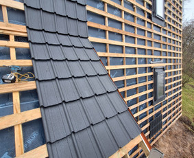 Stogų dengimas, šiltinimas pučiama vata ,stogo renovacija, / MB "Spalvotas plienas" / Darbų pavyzdys ID 3148529