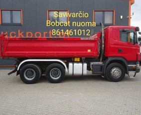 Vikšrinių Bobcat nuoma. Vilnius - Savivarčio nuoma - 1 Savivarčio nuoma - Vikšrinių Bobcat nuoma. Vilnius - 1
