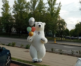 Animatoriai Jūsų šventei / Baltoji meška / Kalėdų senelis / Chiki Bamboni / Darbų pavyzdys ID 3152555