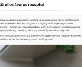 Tekstų kūryba / Copywriting (lietuvių ir anglų k.) / Miglė Vasiliauskaitė / Darbų pavyzdys ID 3155593