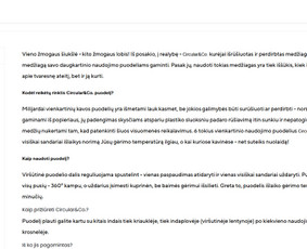 Tekstų kūryba / Copywriting (lietuvių ir anglų k.) / Miglė Vasiliauskaitė / Darbų pavyzdys ID 3155597