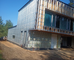 Ventiliuojamų fasadų įrengimas / Deira LT / Darbų pavyzdys ID 3155881