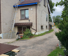 Senu stogu renovacija,nauju stogu konstrukciju surinkimas. / Nerijus Dapkus / Darbų pavyzdys ID 3157851