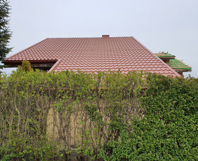 Senu stogu renovacija,nauju stogu konstrukciju surinkimas. / Nerijus Dapkus / Darbų pavyzdys ID 3157867
