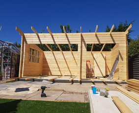 Senu stogu renovacija,nauju stogu konstrukciju surinkimas. / Nerijus Dapkus / Darbų pavyzdys ID 3157925