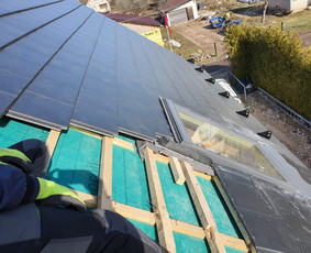 Senu stogu renovacija,nauju stogu konstrukciju surinkimas. - Stogo pakalimas - 2 Stogo pakalimas - Senu stogu renovacija,nauju stogu konstrukciju surinkimas. - 2