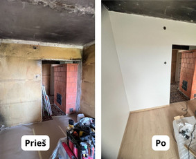 Vidaus ir išorės apdaila / MB Krisvyta / Darbų pavyzdys ID 3162375
