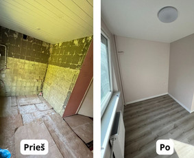 Vidaus ir išorės apdaila / MB Krisvyta / Darbų pavyzdys ID 3162427
