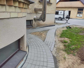 Trinkelių klojimas,aplinkos tvarkymas.bobcat vikšrinio pasl / ,,Vikmera,, / Darbų pavyzdys ID 3162909
