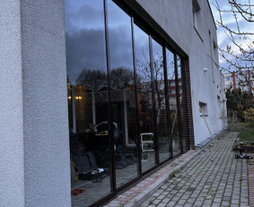 Terasos stiklinimas - aliuminio stumdomos sistemos, stoginės / UAB "Ekoska" / Darbų pavyzdys ID 3163999