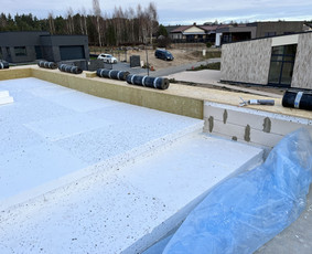 Prilydomi plokšti stogai - Stogų šiltinimas - 3 Stogų šiltinimas - Prilydomi plokšti stogai - 3