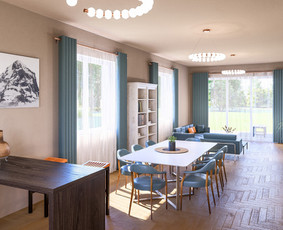 Interjero vizualizacijų kūrimas - 3d Vizualizacijos / 3d planai / Interjero Vizualizacija - 3