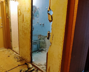 Vonios kapsulės griovimas - Konstrukcijų betonavimo , griovimo, rekonstravimo darbai. - 1