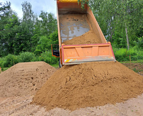 Smėlis - Birios statybines medziagos - 2