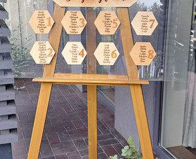 Stalo kortelių gamyba - &Scaron;venčių dekoravimas/floristika, dekoracijų nuoma - 4