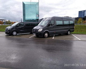 Keleivių pervežimas mikroautobusais su vairuotoju - Vilnius > Kaunas - 1 Vilnius > Kaunas - Keleivių pervežimas mikroautobusais su vairuotoju - 1