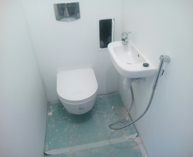 Klozeto pajungimas - Santechnikos darbai - 1