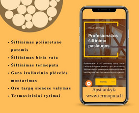Šiltinimo centras. Gyvenamųjų ir pramoninių pastatų šilt / Laurynas / Darbų pavyzdys ID 3168275