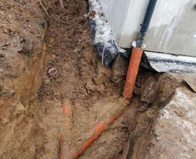 Drenažas. Melioracija. Lietus. Kanalizacija.el. Žemes darbai / Zilva / Darbų pavyzdys ID 3171215