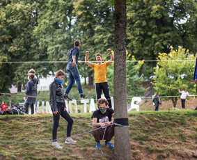 Vaikščiojimo virve užimtumas ir pasirodymai / Slackline Lietuva / Darbų pavyzdys ID 3173133