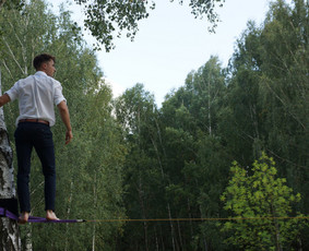 Vaikščiojimo virve užimtumas ir pasirodymai / Slackline Lietuva / Darbų pavyzdys ID 3173145