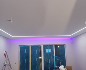 Elektros ir silpnų srovių montavimo darbai - LED juostos montavimas - 3 LED juostos montavimas - Elektros ir silpnų srovių montavimo darbai - 3