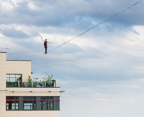 Vaikščiojimo virve užimtumas ir pasirodymai / Slackline Lietuva / Darbų pavyzdys ID 3173373