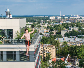 Vaikščiojimo virve užimtumas ir pasirodymai / Slackline Lietuva / Darbų pavyzdys ID 3173383