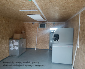 Elektros ir silpnų srovių montavimo darbai / MB Tropnita / Darbų pavyzdys ID 3173395
