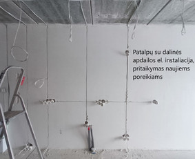 Elektros ir silpnų srovių montavimo darbai / MB Tropnita / Darbų pavyzdys ID 3173441