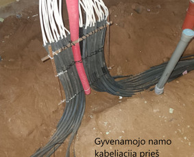 Elektros ir silpnų srovių montavimo darbai / MB Tropnita / Darbų pavyzdys ID 3173445