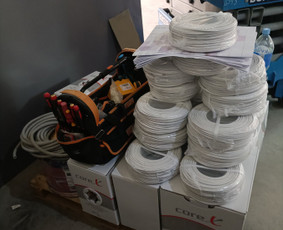 Elektros ir silpnų srovių montavimo darbai / MB Tropnita / Darbų pavyzdys ID 3173473