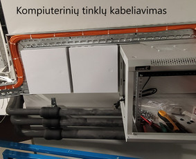 Elektros ir silpnų srovių montavimo darbai / MB Tropnita / Darbų pavyzdys ID 3173519
