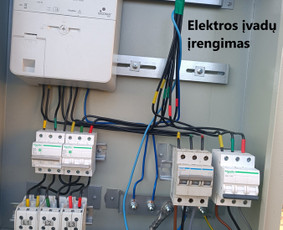 Elektros ir silpnų srovių montavimo darbai - Varžų matavimai - 1 Varžų matavimai - Elektros ir silpnų srovių montavimo darbai - 1