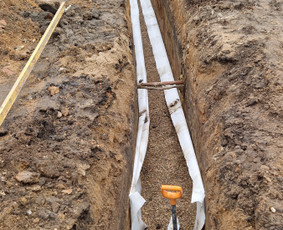 Pamatų renovacija, šiltinimas, drenažas, nuotekos - Drenažo įrengimas - 4 Drenažo įrengimas - Pamatų renovacija, šiltinimas, drenažas, nuotekos - 4