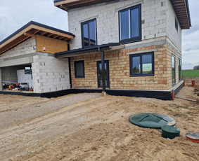 Inžinerinių tinklų įrengimas - Pamatų renovacija, šiltinimas, drenažas, nuotekos - 2